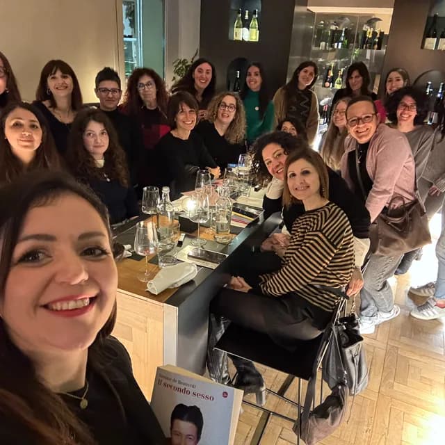 Le lettrici di Pagine Sorelle durante un incontro